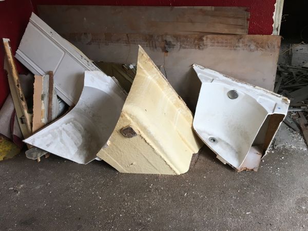 Fiberglass Tub Removal